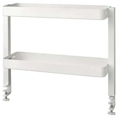 Ikea VATTENKAR Desktop Shelf White 49x15 Cm • £31.80