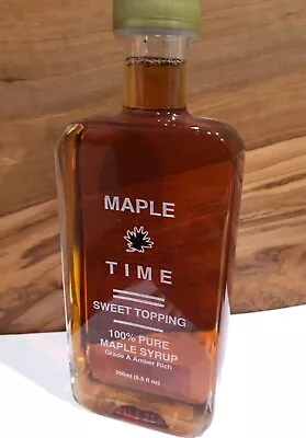 Maple Time | 100% Pure Maple Syrup | Grade A/Amber Rich | New York Maple Syrup • $10.99