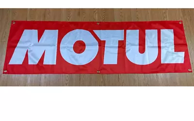 Motul Banner 1.5*5 Ft 45*150 Polyester Windshield Oil Decal Vinyl Sun Visor • $14.99