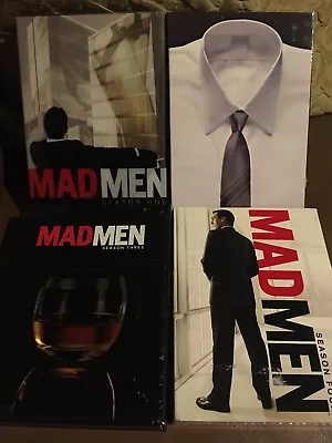 Mad Men AMC Seasons 1-4 TV DVD Four Seasons Box Sets Free Shipping! • $27.99