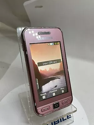 Samsung GT S5233w - Pink WiFi  (Unlocked) Mobile Phone • £23.99