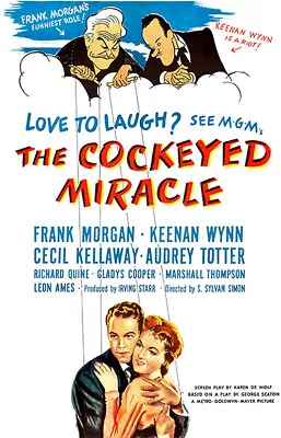 The Cockeyed Miracle - 1946 - Movie Poster • $9.99