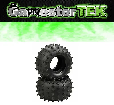 $16.99 • Buy GTEK Upgrade/Replace Rear Spiked/Pin Tires TYCO 9.6V Bandit/Hopper/Eliminator!