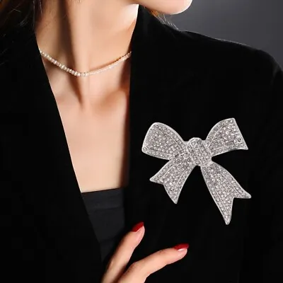 Fashion Vintage Brooch Bow Pin Temperament Versatile Clothing For Women Jewelry • $6.29
