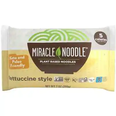 Miracle Noodle Shirataki Pasta Fettuccine 7-Oz NEW • $31.90