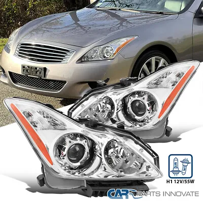 Fits 2008-2015 Infiniti G37 Q60 2Dr Coupe Factory Style Projector Headlights • $418.95