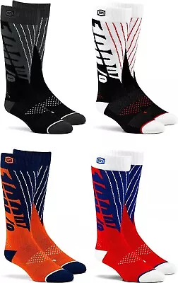 100% Men's Torque Comfort Moto Socks - Motocross Dirtbike Offroad ATV • $20