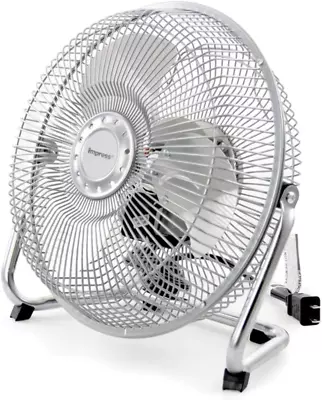 Floor Fan High Velocity Oscillating 3-speed Metal Stand Small Simple 6 Inch • $29.33