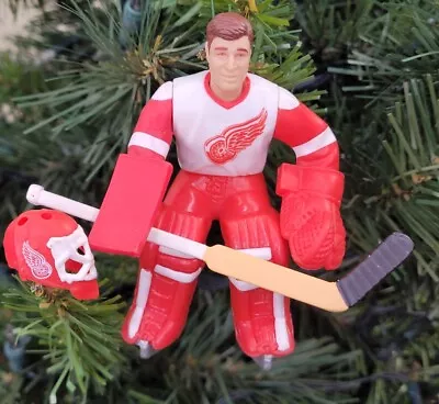 Mike Vernon Detroit Red Wings Hockey NHL Xmas Tree Ornament Holiday #29 Jersey • $14.38