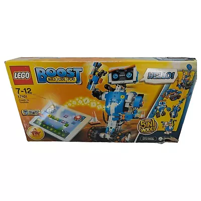 LEGO 17101 Boost Creative Toolbox Open Box Sealed Contents Ages 7-12 • $200