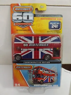 2012 Matchbox 60th Anniversary Routemaster Bus # 4 Commemorative Edition • $12.59