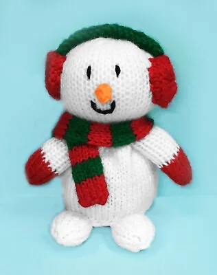 £2.99 • Buy KNITTING PATTERN - Sparkles Snowman Chocolate Orange Cover / 14cms Christmas Toy