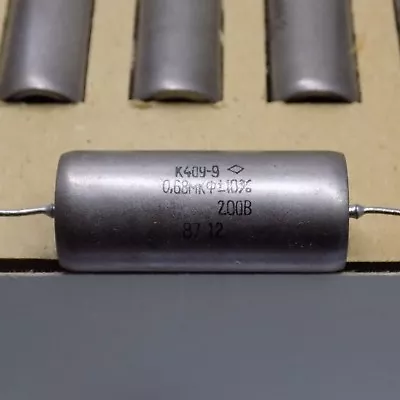 5x  0.68uF 200V K40Y-9 K40Y9 PIO Capacitors NOS Made In USSR • $8.99