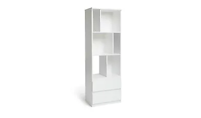 Habitat Jenson Narrow Bookcase - White • £165