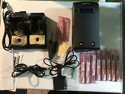 METCAL Soldering Station Model MX-5200 Dual Port Hand Piece And Tweeze +tips • $1500