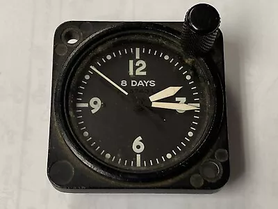 Wakmann Watch Co. Inc. 8-Day Windup Aircraft Clock AN5743L2 W33-7510-10L Works • $299.99