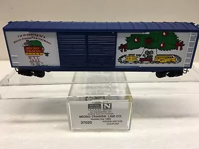 N Scale Micro Trains MTL 37020 MTL Holiday Car 1993 Box Car • $25