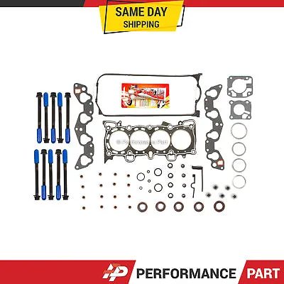 Graphite Head Gasket Bolts Set For 92-95 Honda Civic Del Sol SOHC D16Z6 D15Z1 • $65.99