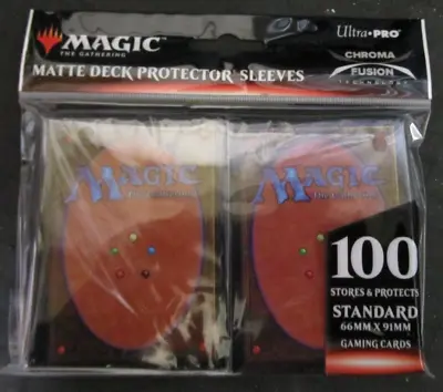 100 Ultra Pro MAGIC CLASSIC CARD BACK Standard Size Deck Protector Sleeves Pack • $19.95