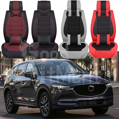 For Mazda CX-5 2012-22 Car Seat Covers Deluxe Leather Full Set 2/5-seat Cushions • $98.87