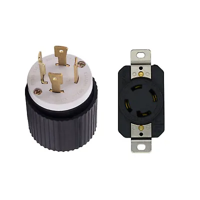 NEMA L14-30 Male Plug & Female Receptacle 30A 125/250V L14-30P L14-30R • $14.99