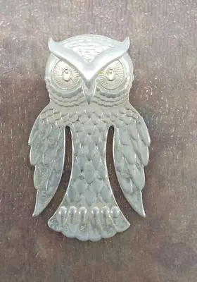 Vintage Sterling Silver Reed & Barton Owl Bookmark • $44.99