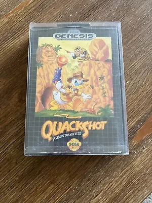 QuackShot Quack Shot Starring Donald Duck Sega Genesis CIB AUTHENTIC • $54.99