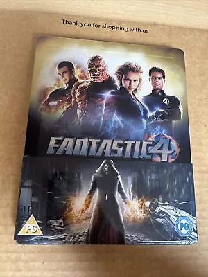 Fantastic 4 (Four) 2005 UK Reg B Blu-ray Steelbook NEW & SEALED Marvel • £59.99