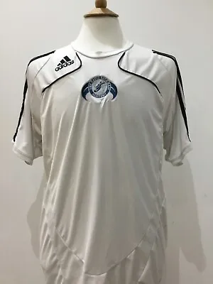 Adidas David Beckham Academy White Football White Short Shirt 2008 LARGE • £15.99