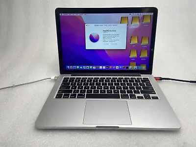 $135.50 • Buy Apple MacBook Pro A1502 2015 Laptop BOOTS I5-5287U 16GB RAM 500GB SSD Monterey
