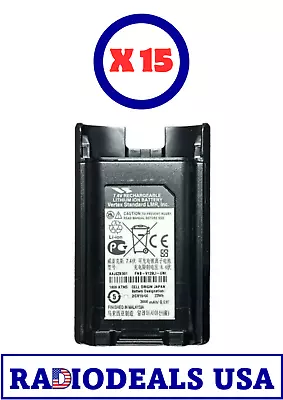 Motorola Genuine AAJ63X001 Vertex FNB-V129LI-UNI Lithium 3000mAh Battery - 15 PC • $375