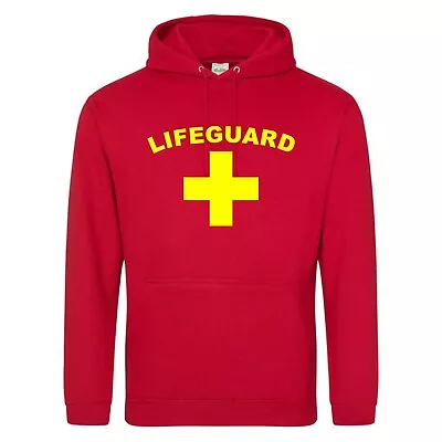 £21.99 • Buy Lifeguard Hoodie, Fancy Dress Costume Lifesaver Baywatch Surfing Unisex Top
