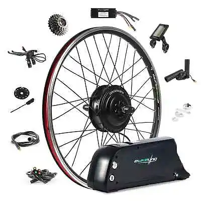 EBikeling WP 36V 750W 26  Geared Front Rear Ebike Conversion Kit With Battery • $379.99