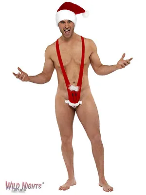 Christmas Mens Santa Claus Man Kini • £7.14