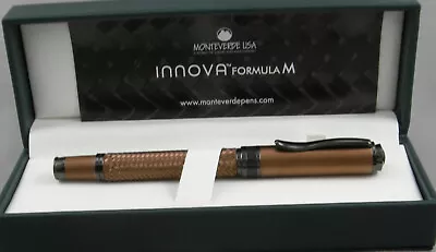 Monteverde Innova Formula M Bronze Fountain Pen - Medium Nib - New In Box • $59.95