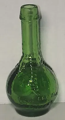 $14.95 • Buy Wheaton Bottle Jar Ball And Claw Bitters Green Glass 3.25  Mini Vintage