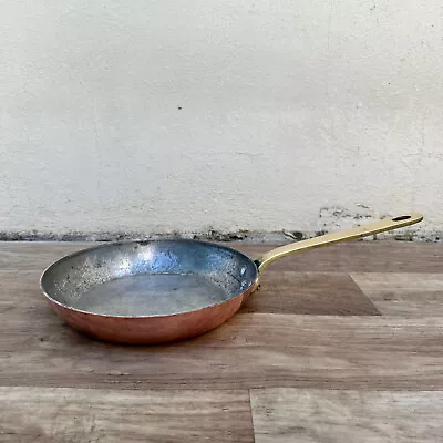 Made In France Paris French Pan Copper Cookware 8 3/4  VILLEDIEU 2407232 • $169
