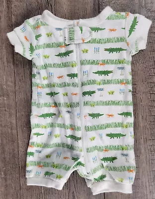 Baby Boy Vintage 2002 Gymboree Preemie Alligator Outfit • $18.99