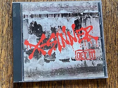 X-SInner - Get It - CD-  A&M Records MEGARARE ALT COVER - OOP -Christian Metal   • $50