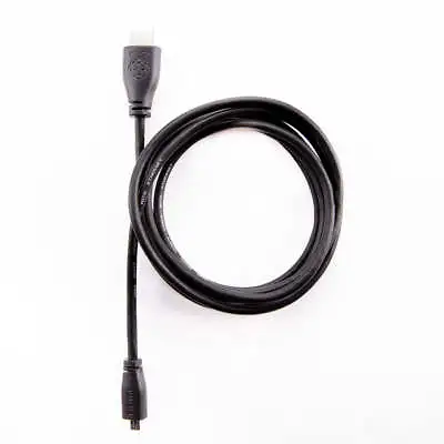 Raspberry Pi 2m HDMI To Micro HDMI Cable In Black • £4.25