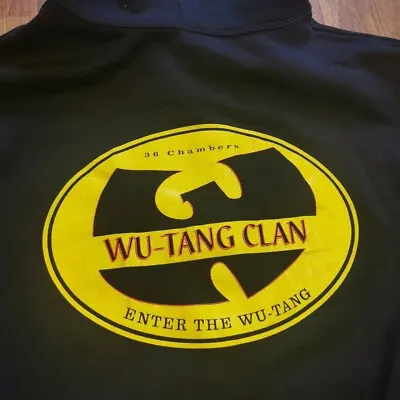 £190 • Buy Wu Tang Clan Hoodie Size Not Stated Fits LARGE ENTER THE WU 36 CHAMBERS