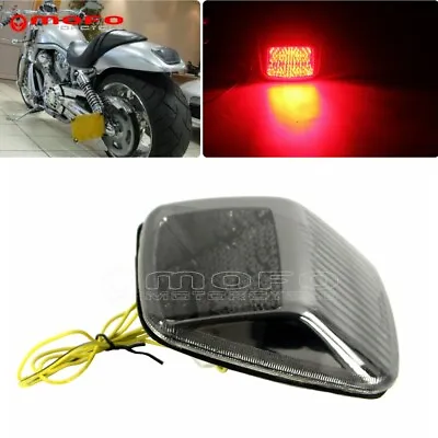 Motorcycle LED Brake Turn Signal Tail Light For Harley V-ROD 02-11 & Deuce FXSTD • $35.97