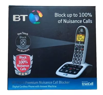 BT 4600 Big Button Digital Cordless Telephone - 84665 With Answering Machine  • £10