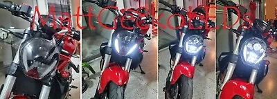 LED Headlight - Ducati Monster 659 / 797 . Brighter Than Dim Stock Headlight • $295