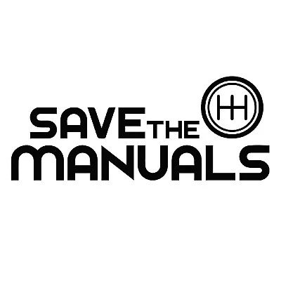 SAVE THE MANUALS VINYL DECAL Width 10  12  24  Available STICKER • $9.99