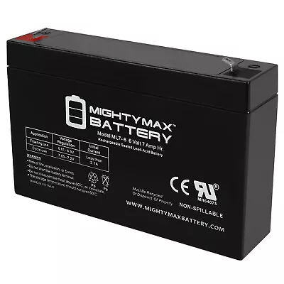 Mighty Max 6v 7000 MAh UPS Battery For Lithonia ELB0607 • $15.99