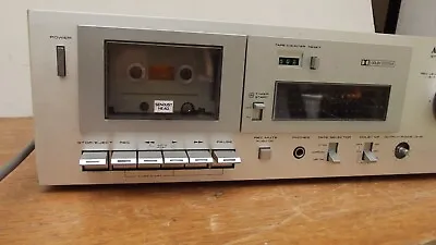 Vintage AKAI CS-M02 Stereo Cassette Tape Deck • $79.99