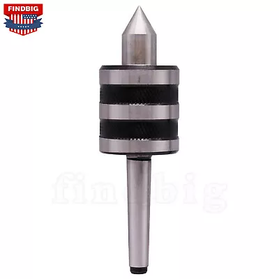 MT1 Live Center Morse Taper 1MT Triple Bearing Lathe Medium Duty CNC • $18.99