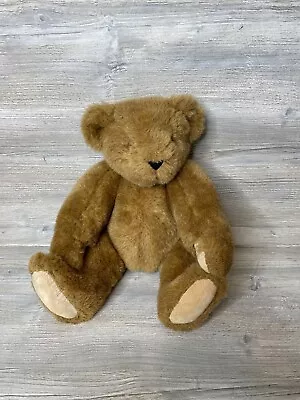 Vermont Teddy Bear Company Vintage NWT Bear Plush 16  Brown Jointed 1994 USA • $9.35