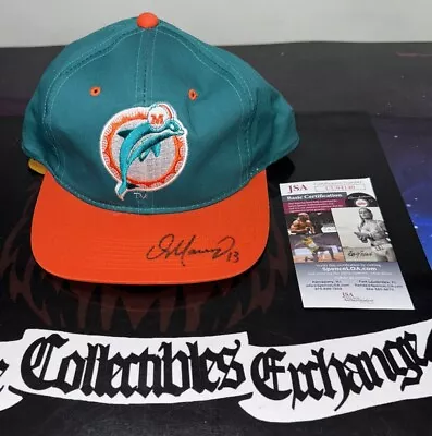 Dan Marino Signed Auto JSA Cert Vintage Dolphins Sports Specialties Snapback Hat • £166.24